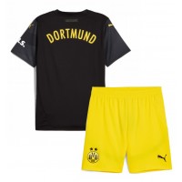 Dětský fotbalový dres Borussia Dortmund 2024-25 Venkovní Krátký Rukáv (+ trenýrky)